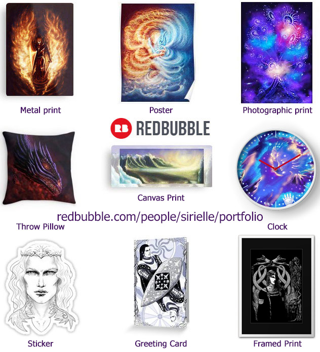 Redbubble print examples